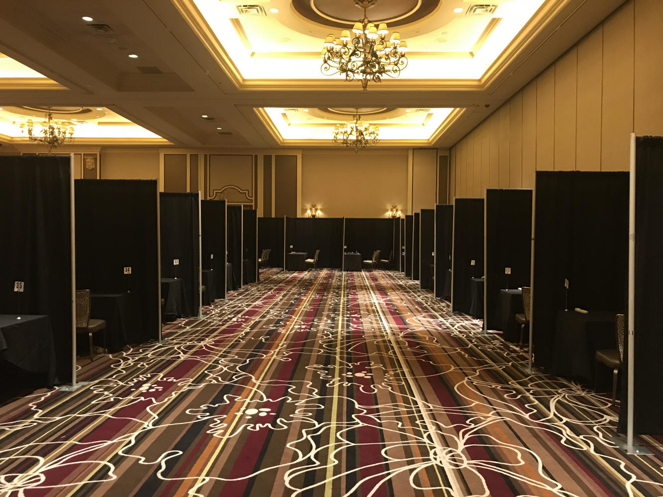 Trade Show Partitions Rental